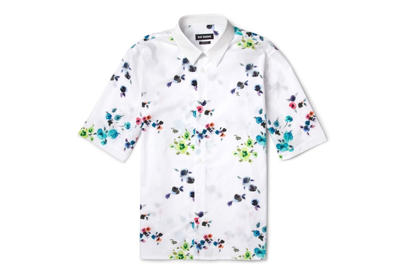 Raf Simons for MR PORTER 2013 Flower-Print Collection