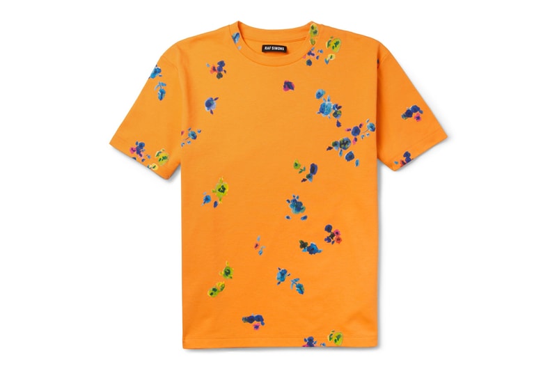 Raf Simons for MR PORTER 2013 Flower-Print Collection