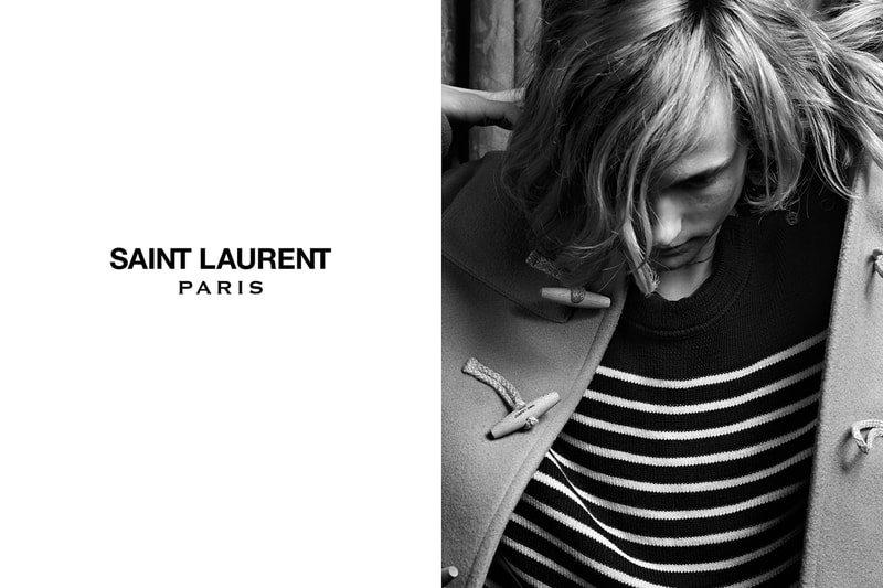 Saint Laurent 2013 Fall/Winter Campaign Part 1 featuring Cara Delevingne & Cole Smith