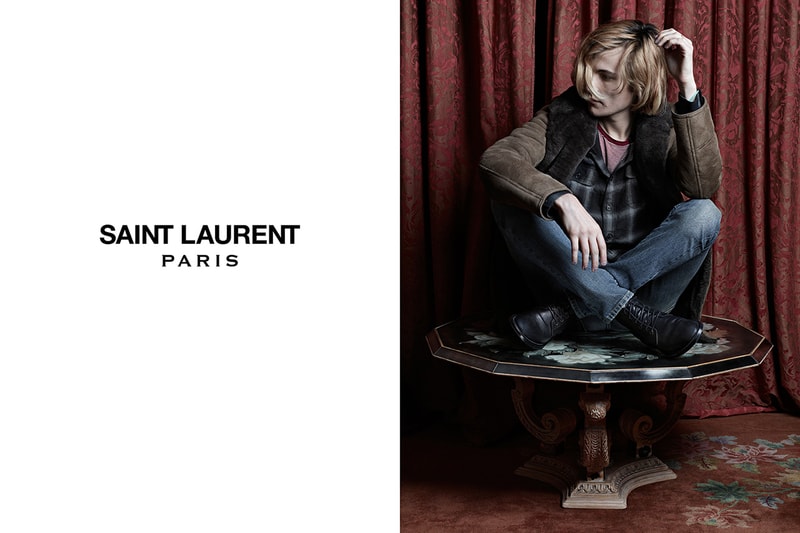 Saint Laurent 2013 Fall/Winter Campaign Part 1 featuring Cara Delevingne & Cole Smith