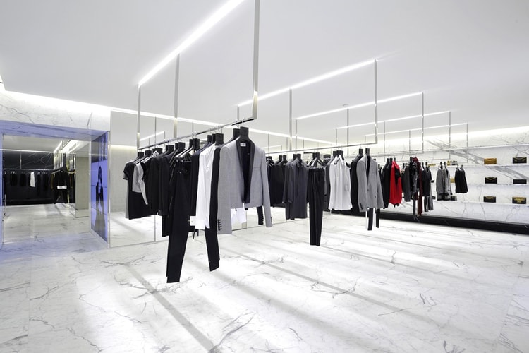 Saint Laurent's Avenue Montaigne Paris Flagship Boutique