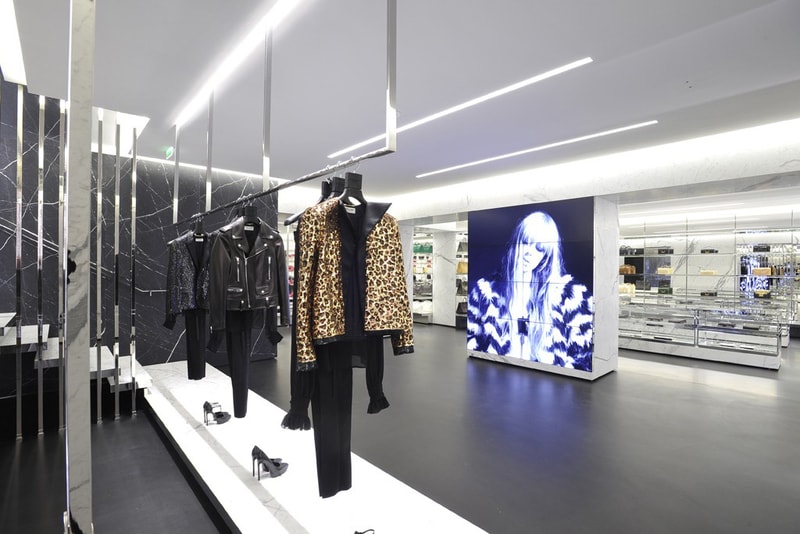 Saint Laurent's Avenue Montaigne Paris Flagship Boutique
