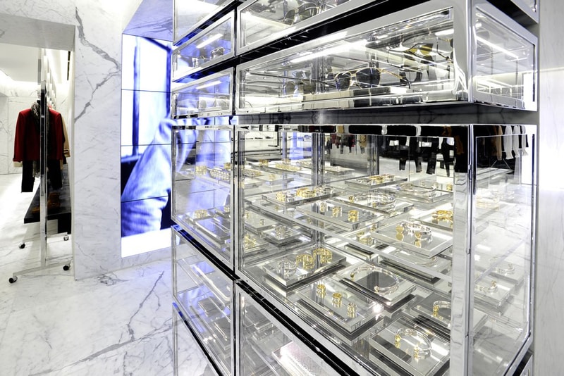 Saint Laurent's Avenue Montaigne Paris Flagship Boutique