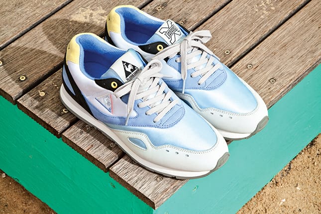 Sneaker Freaker x le coq sportif Flash "Summer Bay"