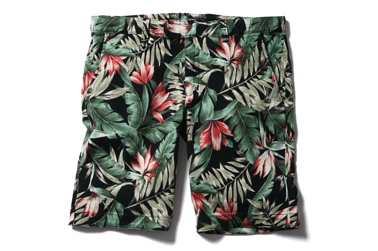 SOPHNET. 2013 Summer Flower Pattern Short Pant