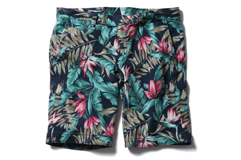 SOPHNET. 2013 Summer Flower Pattern Short Pant 