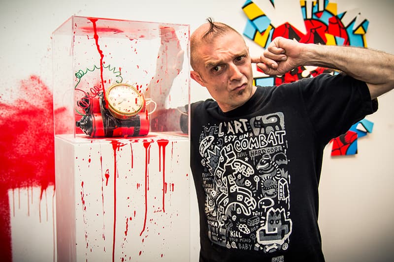 Speedy Graphito "NEWWORLDS" Exhibition Recap at Fabien Castanier Gallery