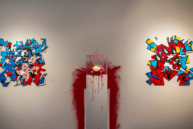Speedy Graphito "NEWWORLDS" Exhibition Recap at Fabien Castanier Gallery