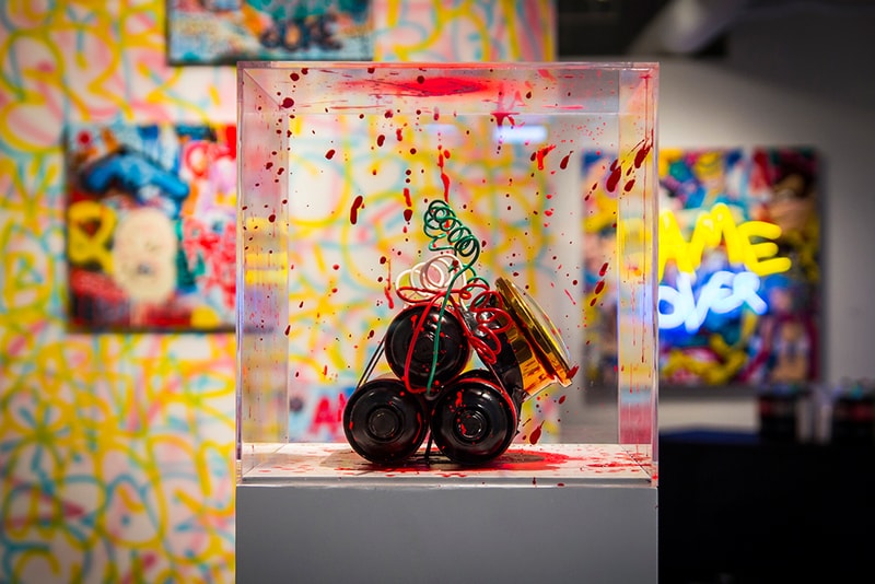 Speedy Graphito "NEWWORLDS" Exhibition Recap at Fabien Castanier Gallery