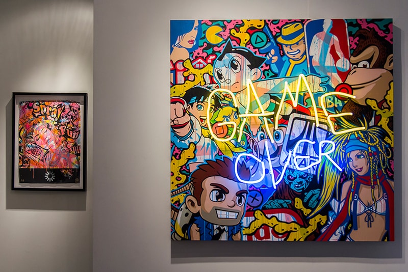 Speedy Graphito "NEWWORLDS" Exhibition Recap at Fabien Castanier Gallery