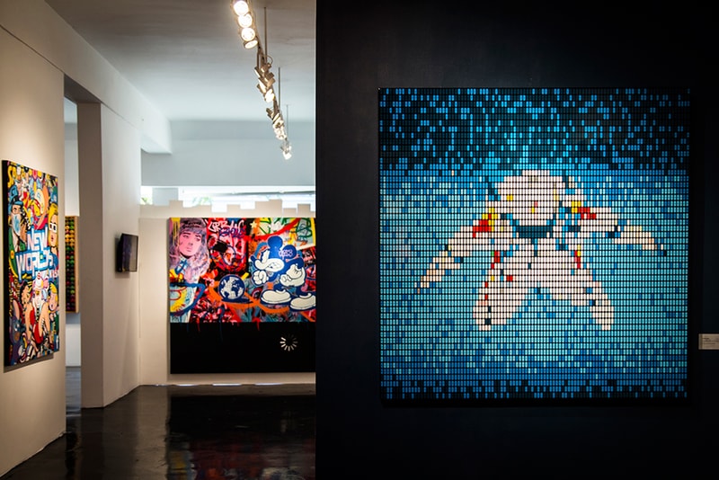 Speedy Graphito "NEWWORLDS" Exhibition Recap at Fabien Castanier Gallery