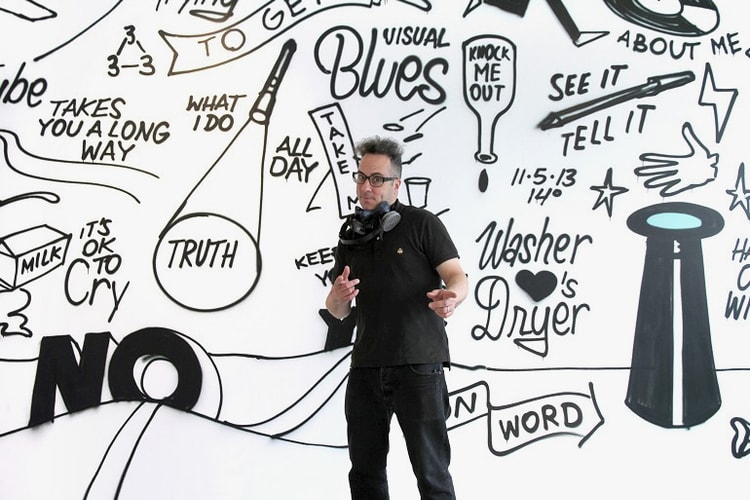 Stephen Powers "Visual Blues" Exhibition