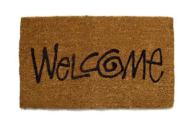 Stussy Livin' General Store "Welcome" Large Mat