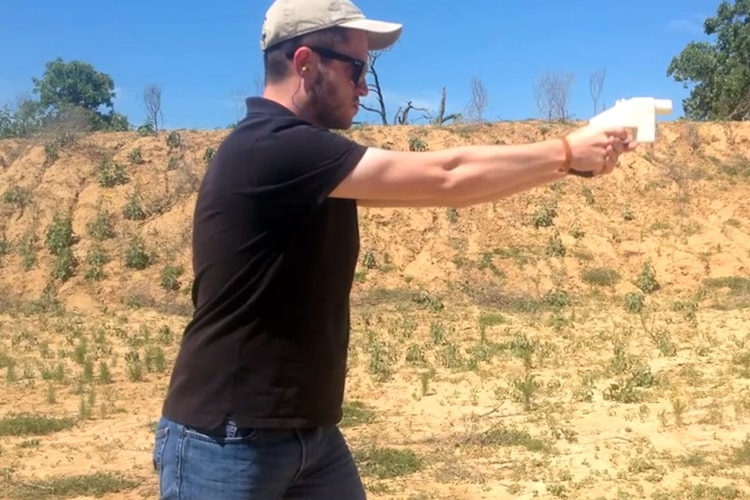 The World's First 3D-Printed Gun Can Now Be Downloaded & Fired