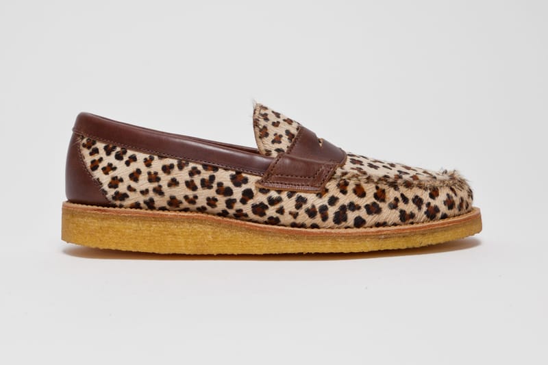 Yuketen Penny Loafer "Leopard"