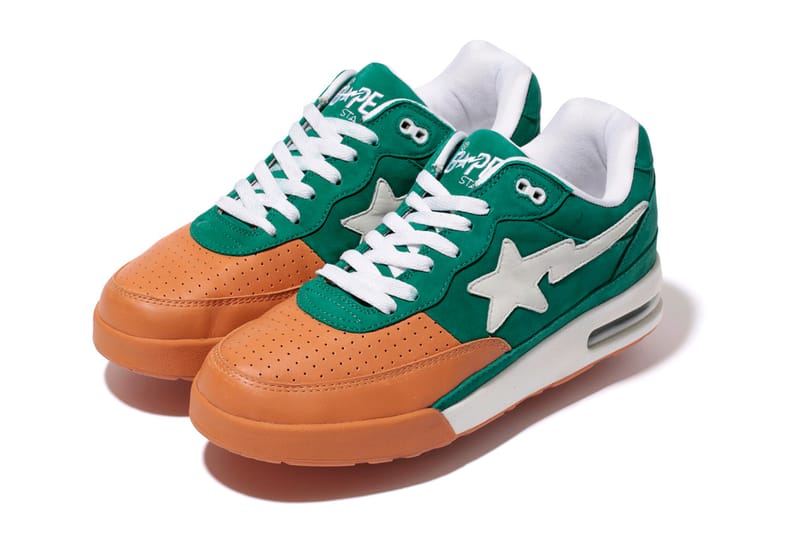 A Bathing Ape LEATHER X NUBUCK ROAD STA