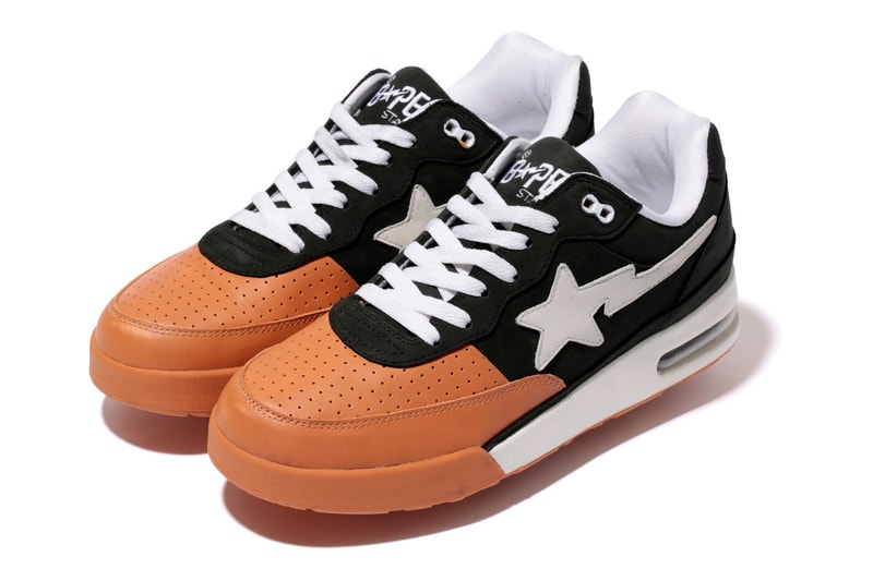 A Bathing Ape LEATHER X NUBUCK ROAD STA