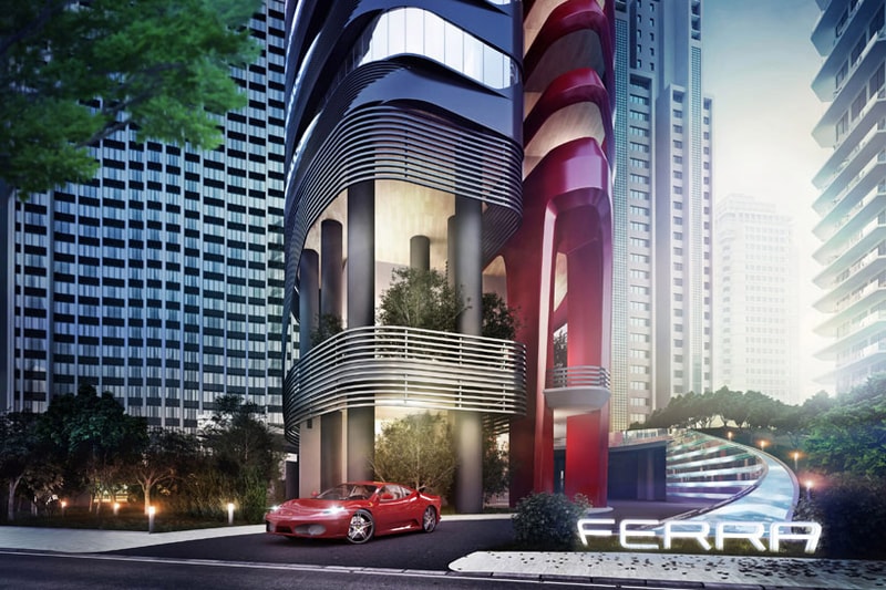 A Look at Pininfarina's Ferra Luxury Residential Condominium in Singapore