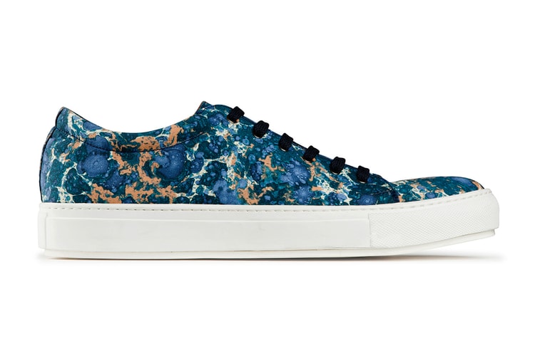 Acne Studios "Blue Marble" Adrian Sneakers