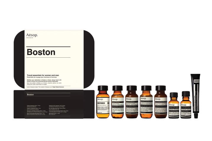 Aēsop "Boston" and "London" Travel Kits