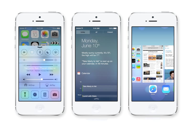 Apple Unveils iOS 7
