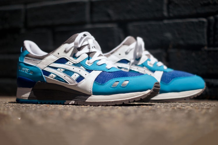 ASICS Gel Lyte III Blue/White Kith Exclusive