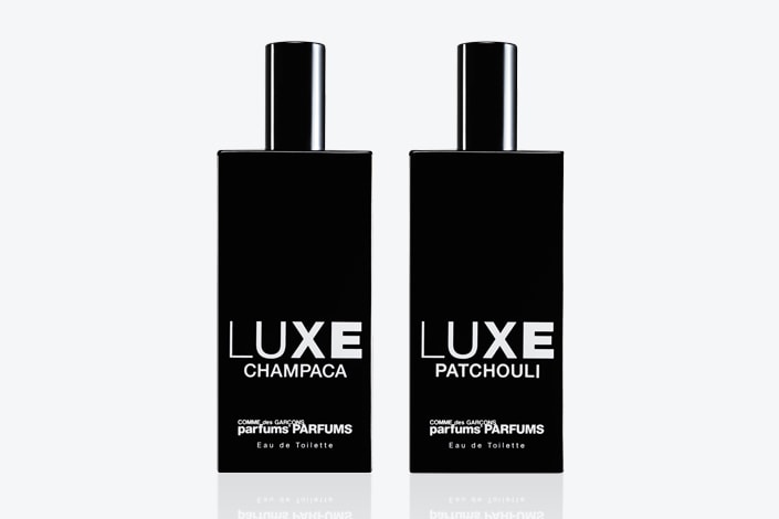 COMME des GARCONS PARFUMS LUXE Champaca and Patchouli Fragrances