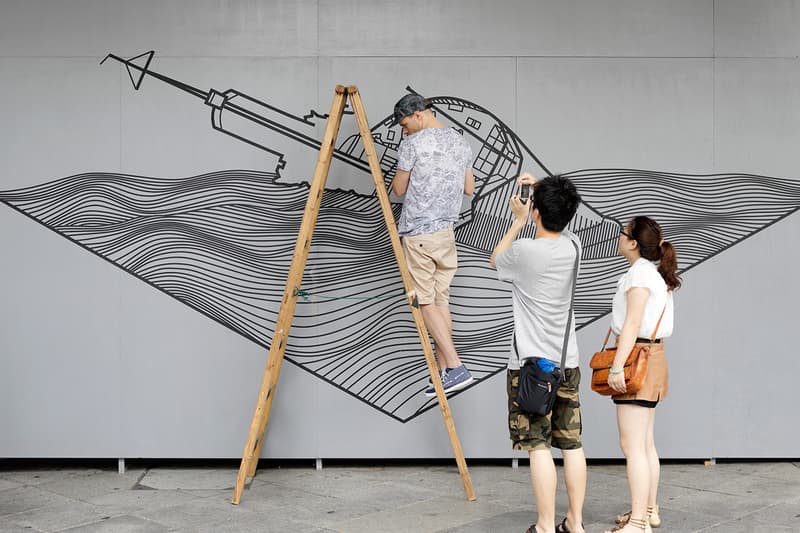 Converse's "Wall to Wall" Leaves Its Impressions on Hong Kong