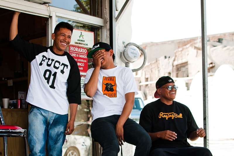 FUCT "Raging Bull" Lookbook in Juarez, Mexico