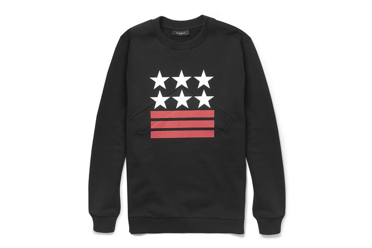 Givenchy Neoprene-Insert Printed Cotton Sweatshirt