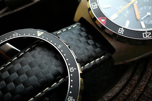 Heuer Autavia 11063 ‘Alpha Orange Skunkworks’ Custom