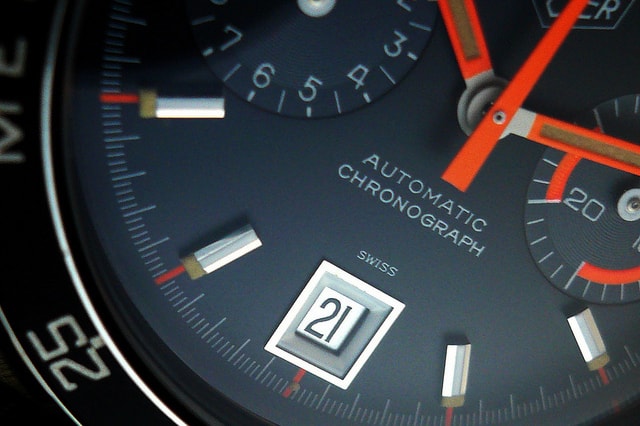Heuer Autavia 11063 ‘Alpha Orange Skunkworks’ Custom