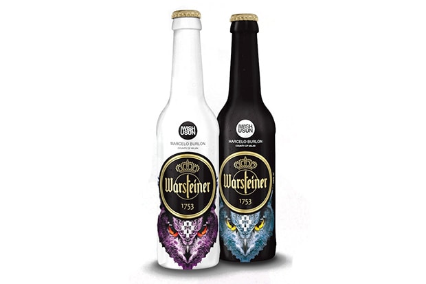 IWISHUSUN x Marcelo Burlon x Warsteiner Beer Bottle