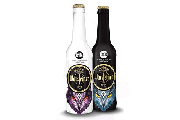 IWISHUSUN x Marcelo Burlon x Warsteiner Beer Bottle