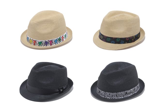 Keith Haring x New Era EK Collection 2013 Summer Fedora & Trilby