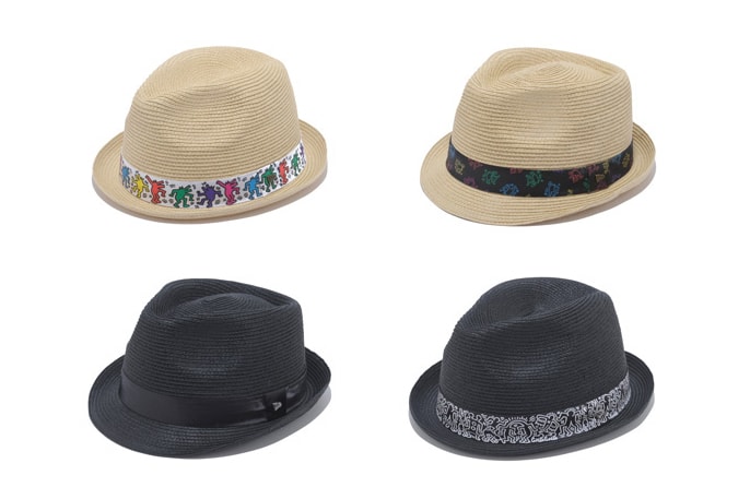 Keith Haring x New Era EK Collection 2013 Summer Fedora & Trilby