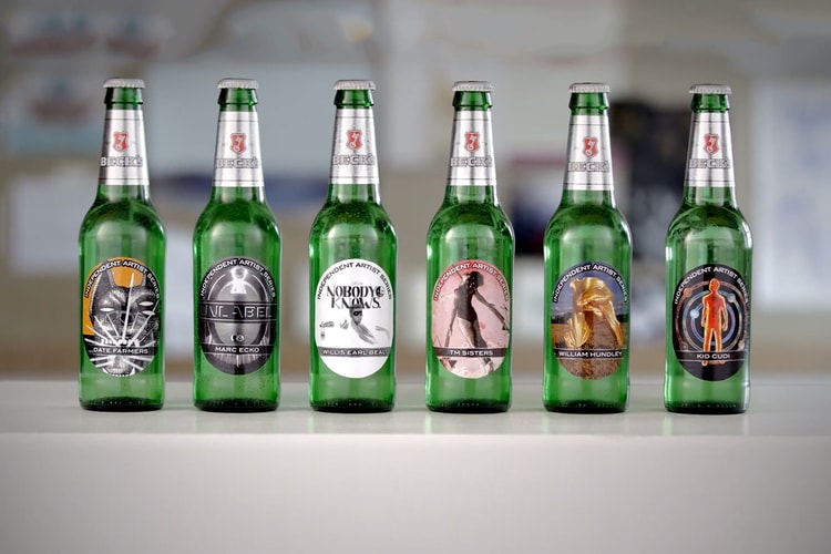 KiD CuDi, Marc Ecko and Willis Earl Beal Design Beck's Bottles