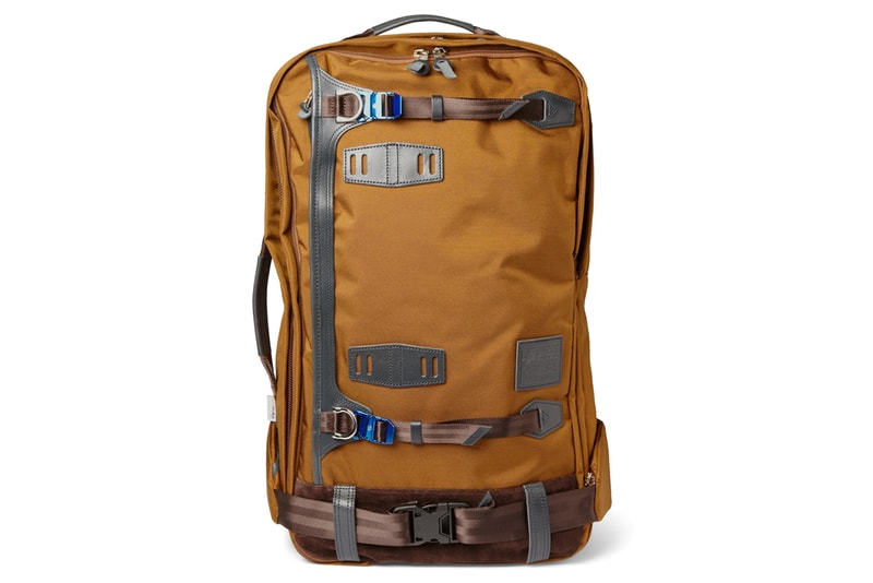 master-piece Potential Leather-Trimmed Cordura Backpack 