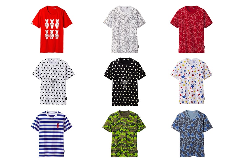 Medicom Toy Bearbrick x Uniqlo 2013 Summer "UT" Collection