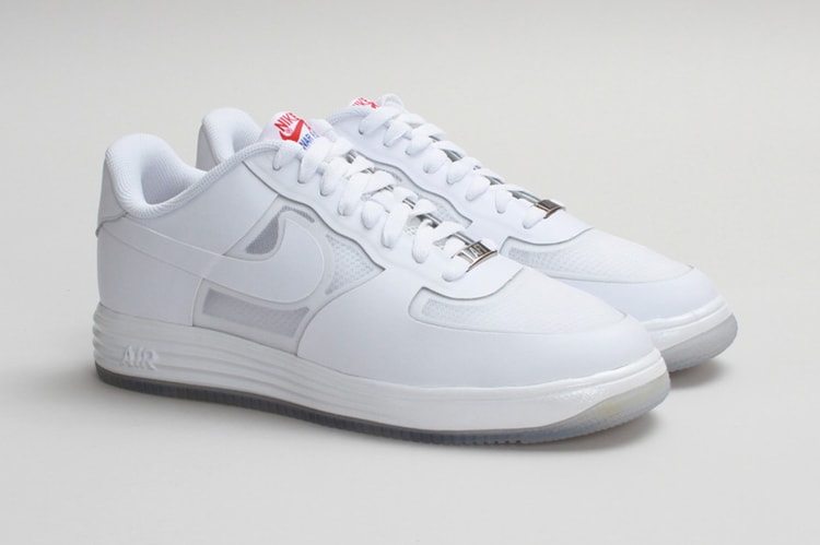 Nike Sportswear Lunar Force 1 Fuse LTHR "White on White"