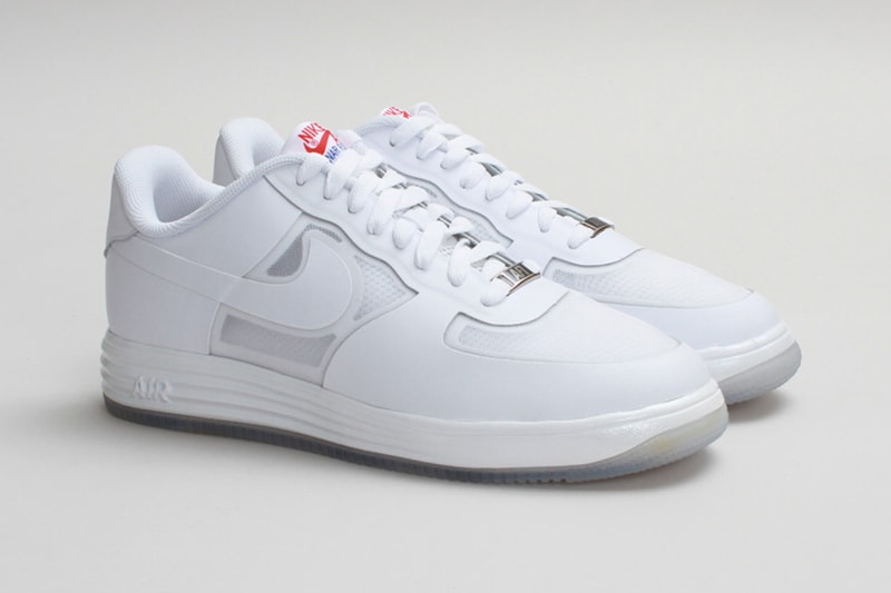 Nike Sportswear Lunar Force 1 Fuse LTHR "White on White"