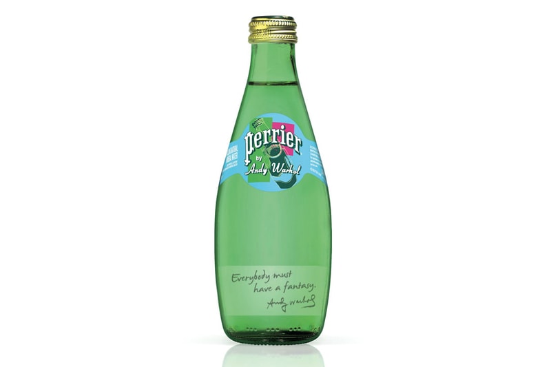 Perrier Limited Edition Andy Warhol Bottles