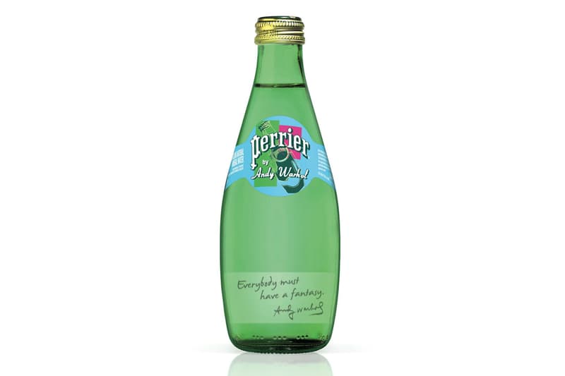 Perrier Limited Edition Andy Warhol Bottles