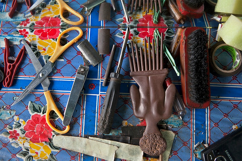 A Photo Essay of West African Barbershops