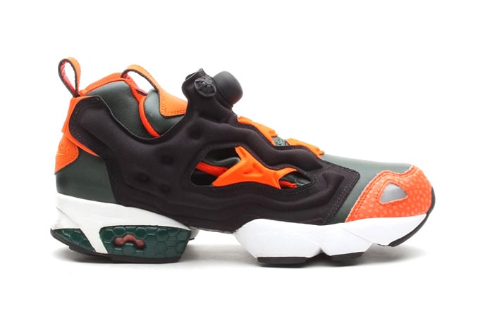 Reebok Pump Fury Darkest Olive/Blazing Orange