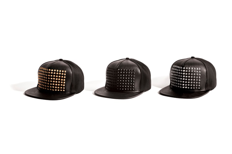 Stampd Leather Studded Snapback Collection