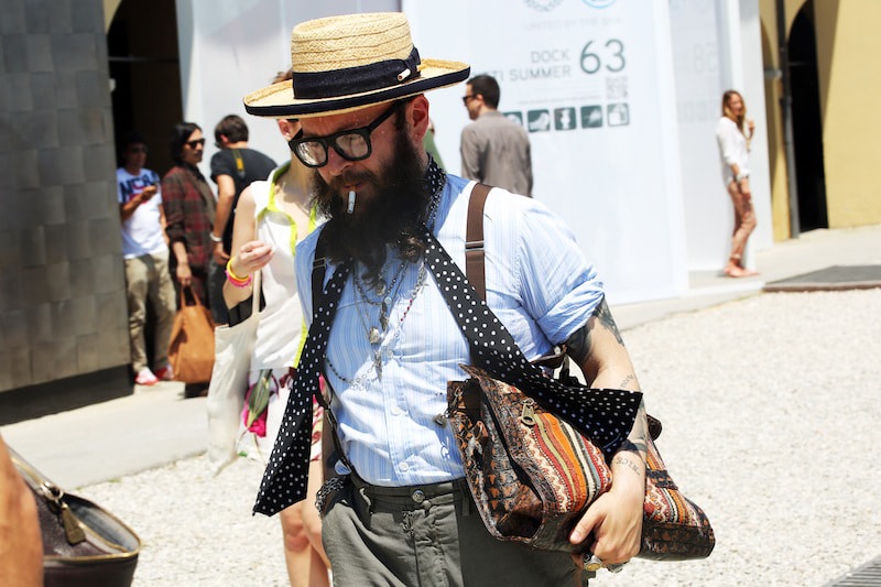 STREETFSN: Pitti Uomo 2013 Summer Street Style Day 2