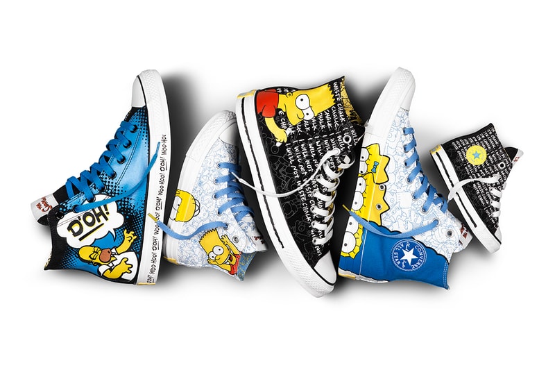 The Simpsons x Converse Chuck Taylor All Star Collection