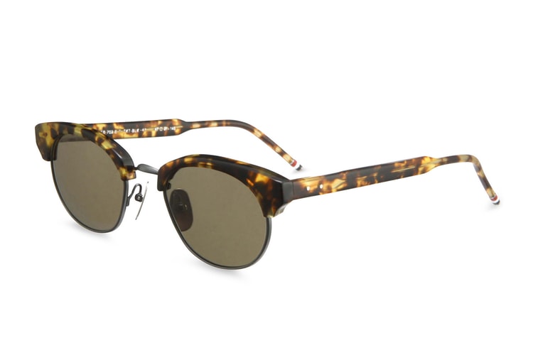 Thom Browne 2013 Spring/Summer Round Gold Frame Sunglasses
