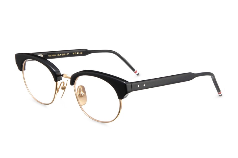 Thom Browne 2013 Spring/Summer Round Gold Frame Sunglasses